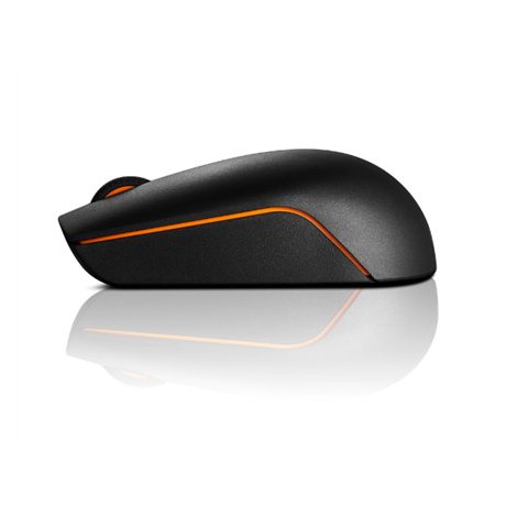 Lenovo | Wireless Compact Mouse | 300 | Optical Mouse | 2.4 GHz Wireless via Nano USB | Black | 1 year(s) - 4